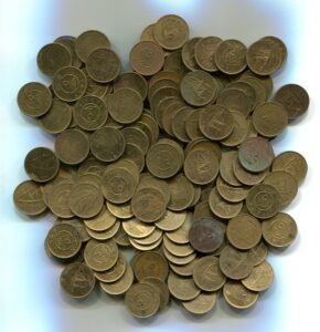 Kuwait 5 Fils mixed dates 170+ coins circulated KM#10